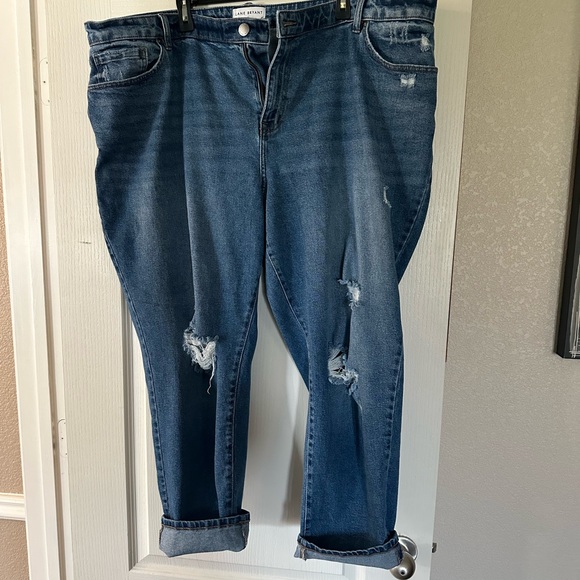 EUC lane Bryant capri jeans - Picture 1 of 5